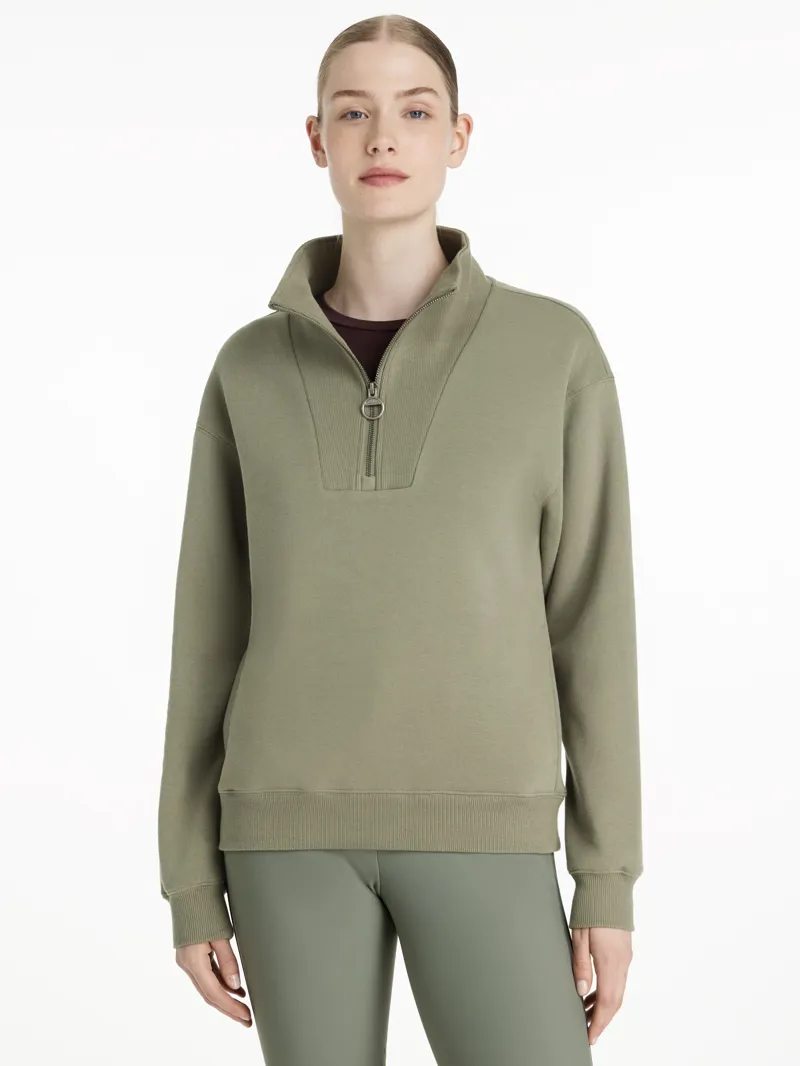 LeMieux Keira Quarter Zip Sweat - Rosemary