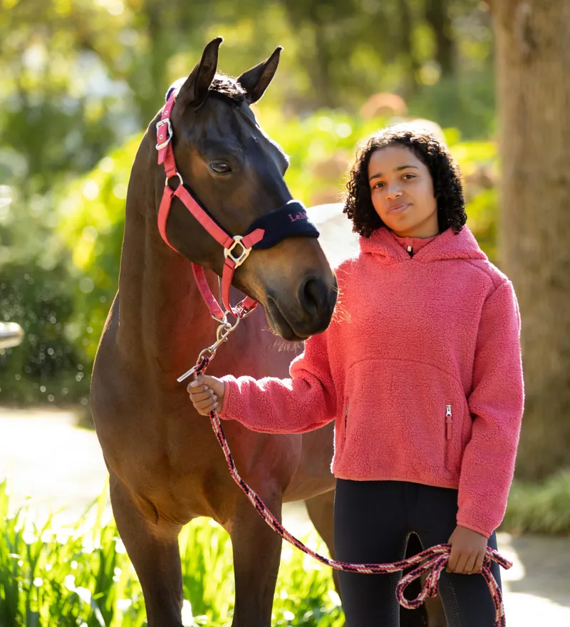 LeMieux Young Rider Avalon Hoodie - Cranberry-1