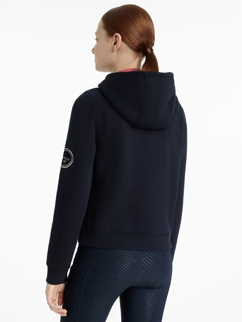 LeMieux Young Rider Hettie Half Zip Hoodie - Navy-2