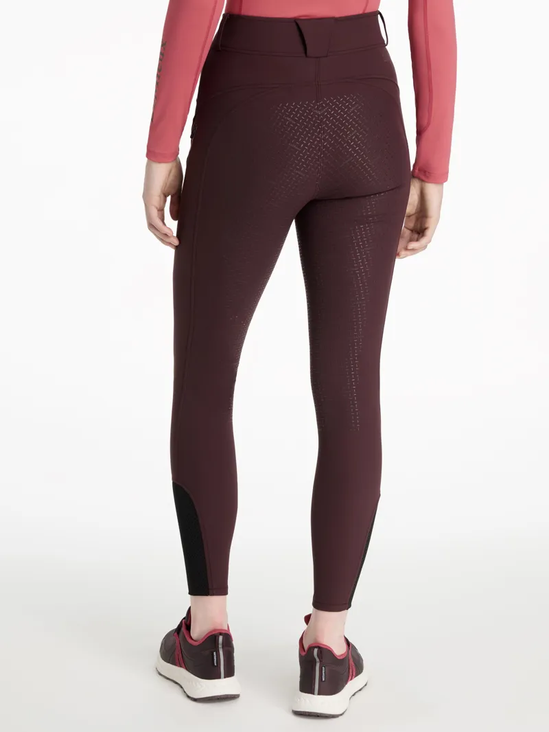 LeMieux Amy Brushing Breggings - Damson-2