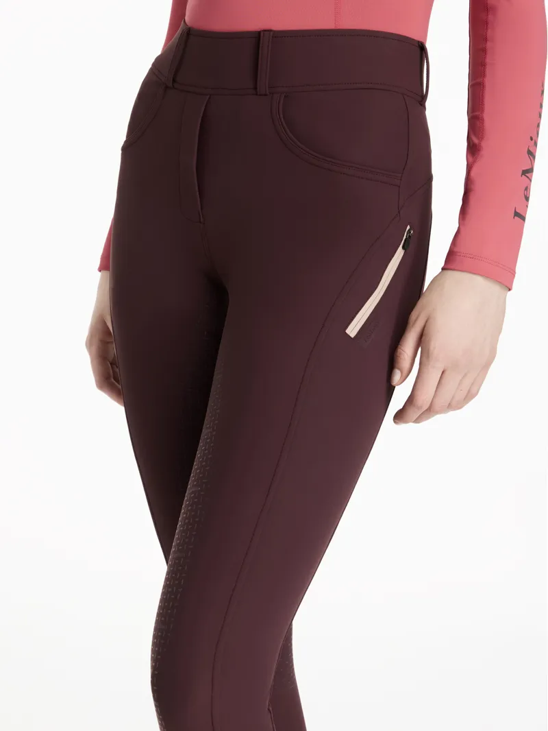 LeMieux Amy Brushing Breggings - Damson-3