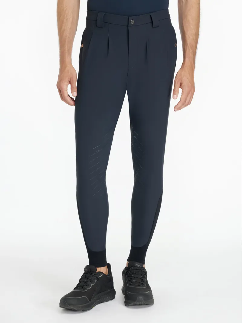 LeMieux Mens Classique Breeches - Navy-4