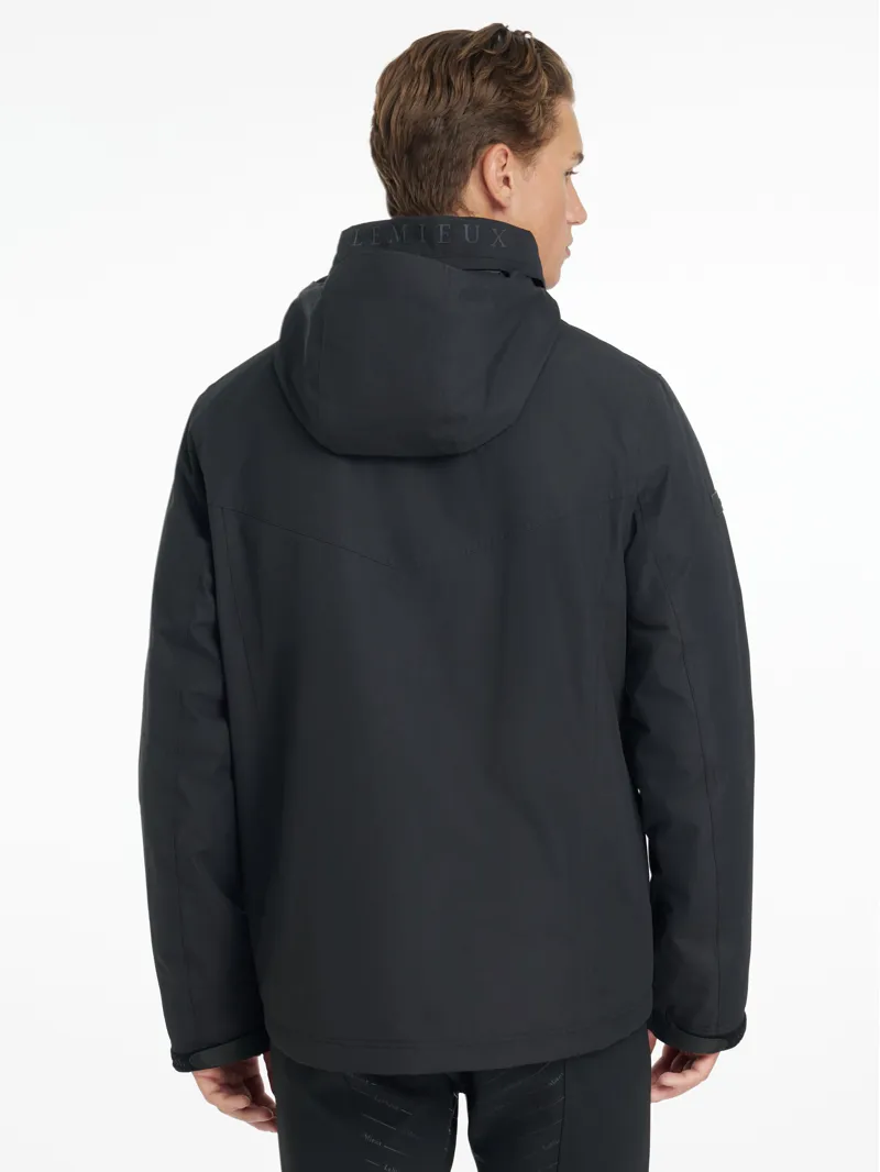 LeMieux Mens Waterproof Team Jacket - Black-1