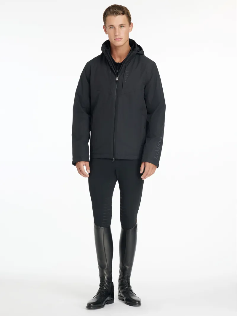LeMieux Mens Waterproof Team Jacket - Black-2