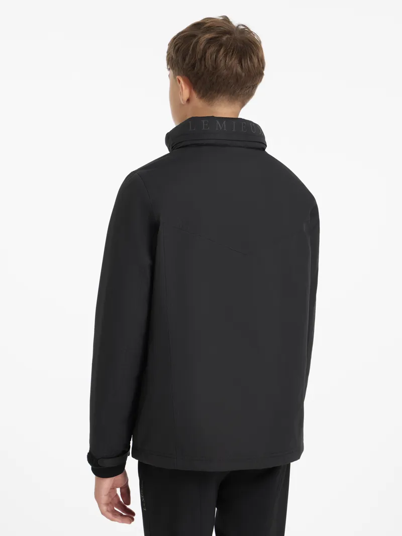 LeMieux Young Rider Boys Waterproof Team Jacket Black-3