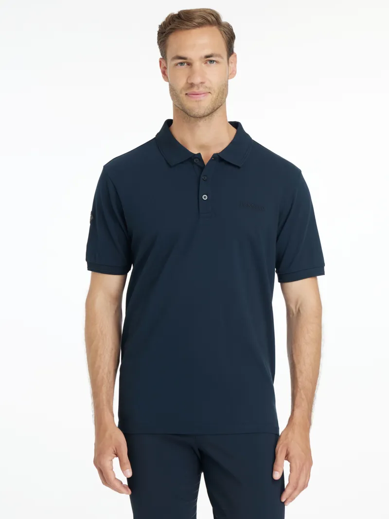 LeMieux Mens Classique Polo Shirt - Navy