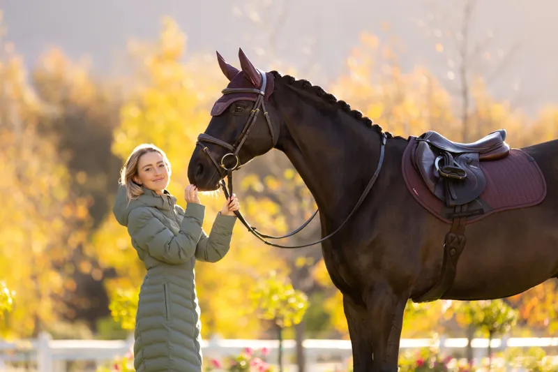 LeMieux Esssence Eurojump Square - Damson-2