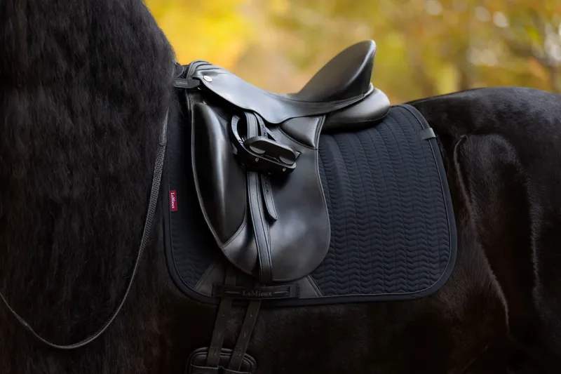 LeMieux Essence Dressage Square - Black-2