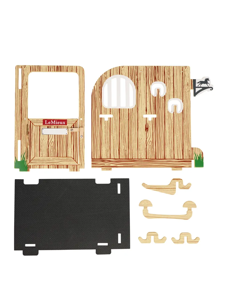 LeMieux Toy Pony Stable Set Wooden-3