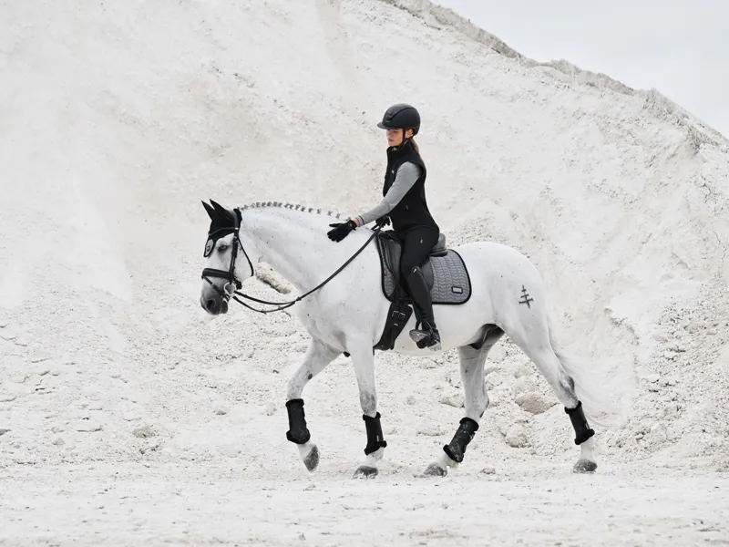 LeMieux Aspen Dressage Square Herringbone - Large-4