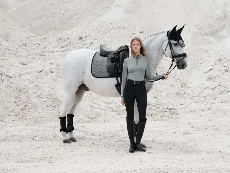 LeMieux Aspen Dressage Square Herringbone - Large-3