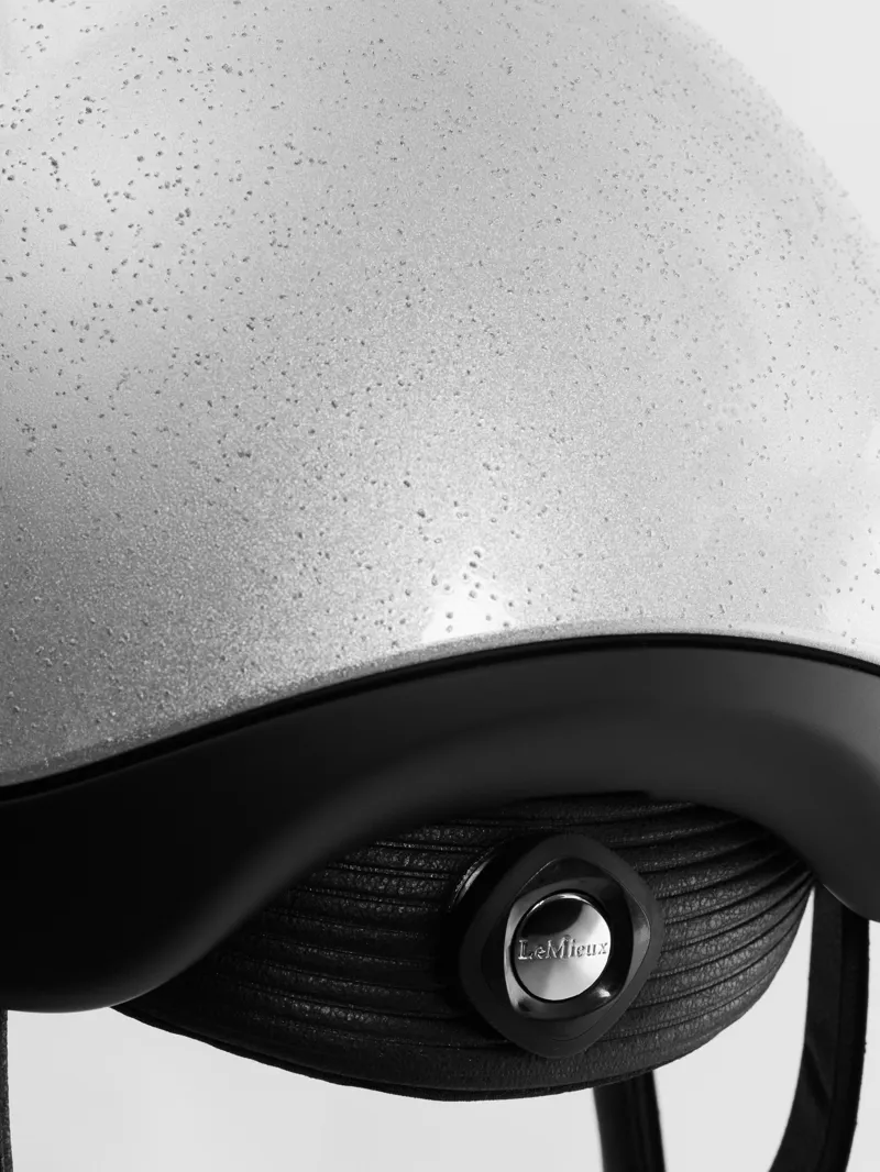 LeMieux Vexa Skull Helmet - Silver-1
