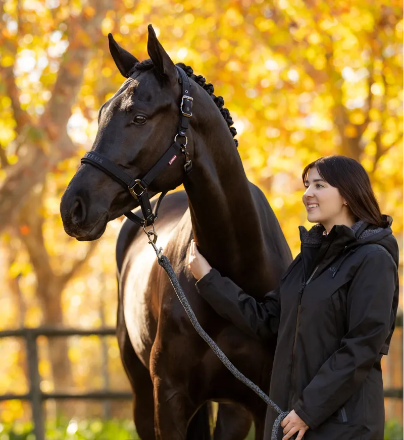 LeMieux Essence Headcollar - Black-1