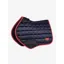 LeMieux Loire Classic Close Contact Square Navy/Cranberry - Large