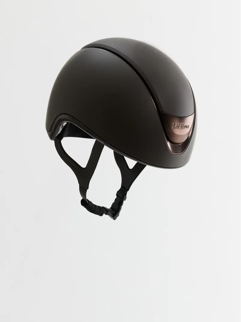 LeMieux Verv Competition Helmet - Matte Brown-3