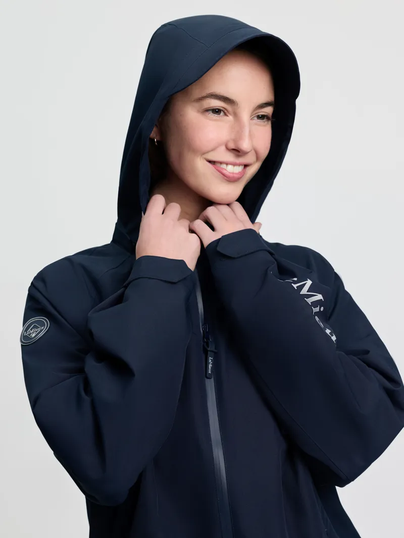 LeMieux Indra Waterproof Jacket - Navy-6