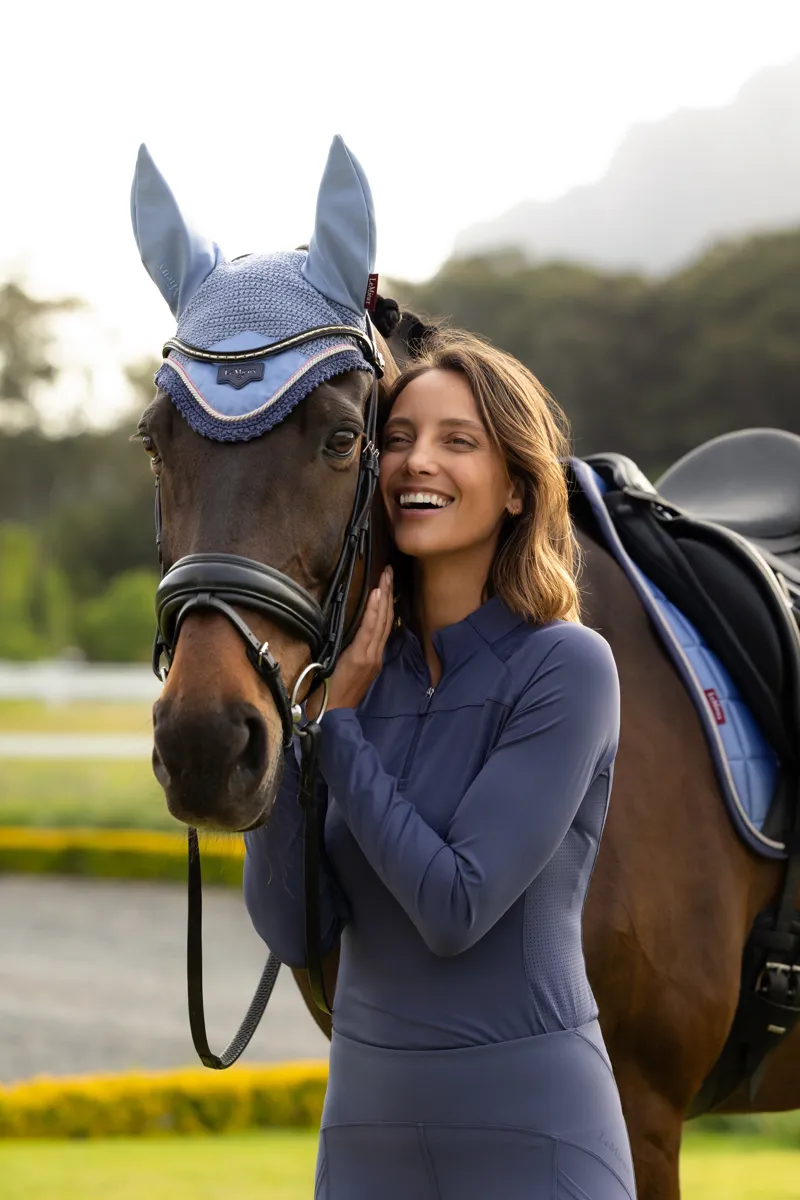 LeMieux Airflow Long Sleeve Base Layer - Shadow-8