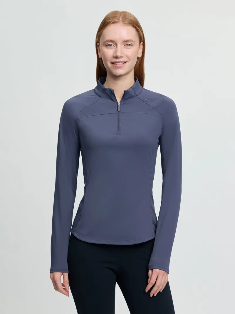 LeMieux Airflow Long Sleeve Base Layer - Shadow