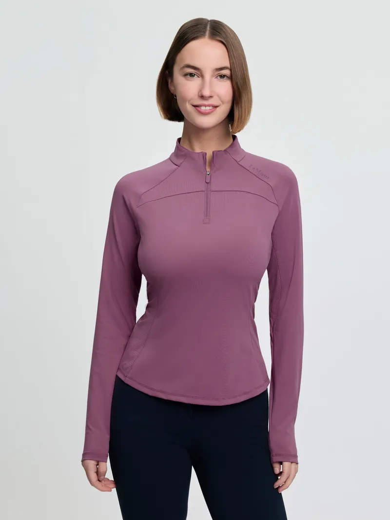 LeMieux Airflow Long Sleeve Base Layer - Mallow