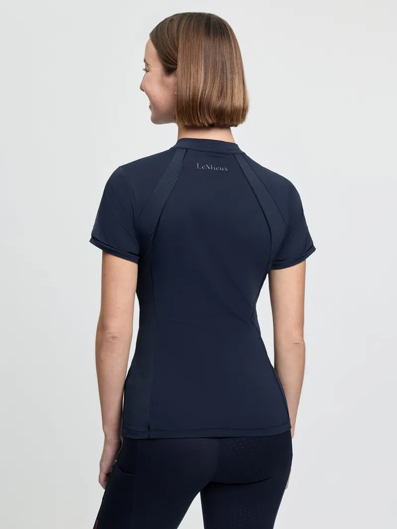 LeMieux Lisa Mesh Base Layer - Navy-1