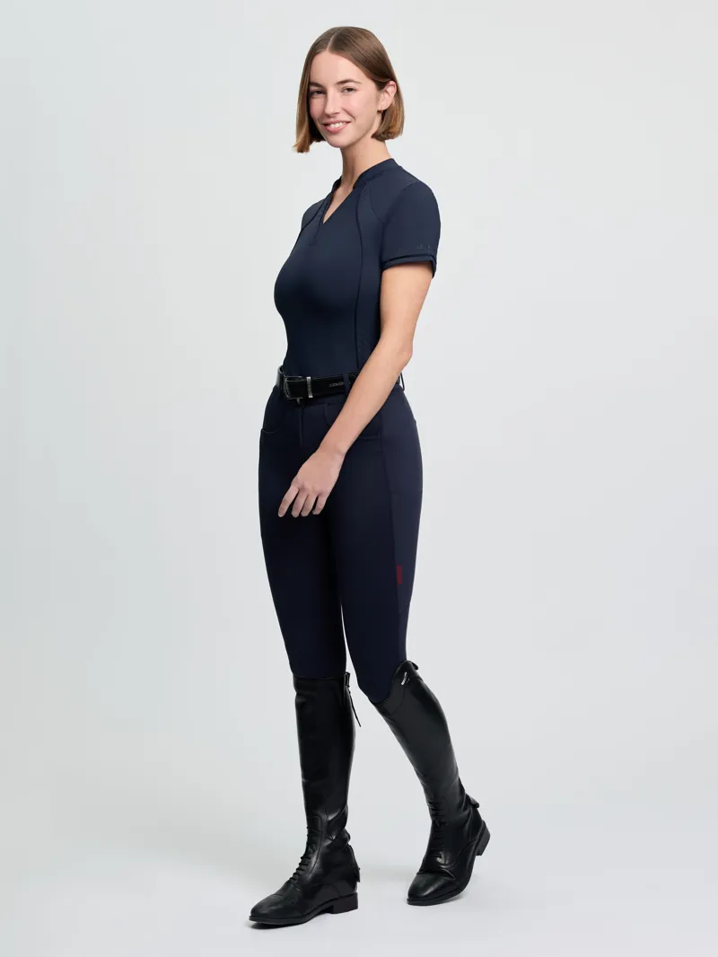 LeMieux Lisa Mesh Base Layer - Navy-4