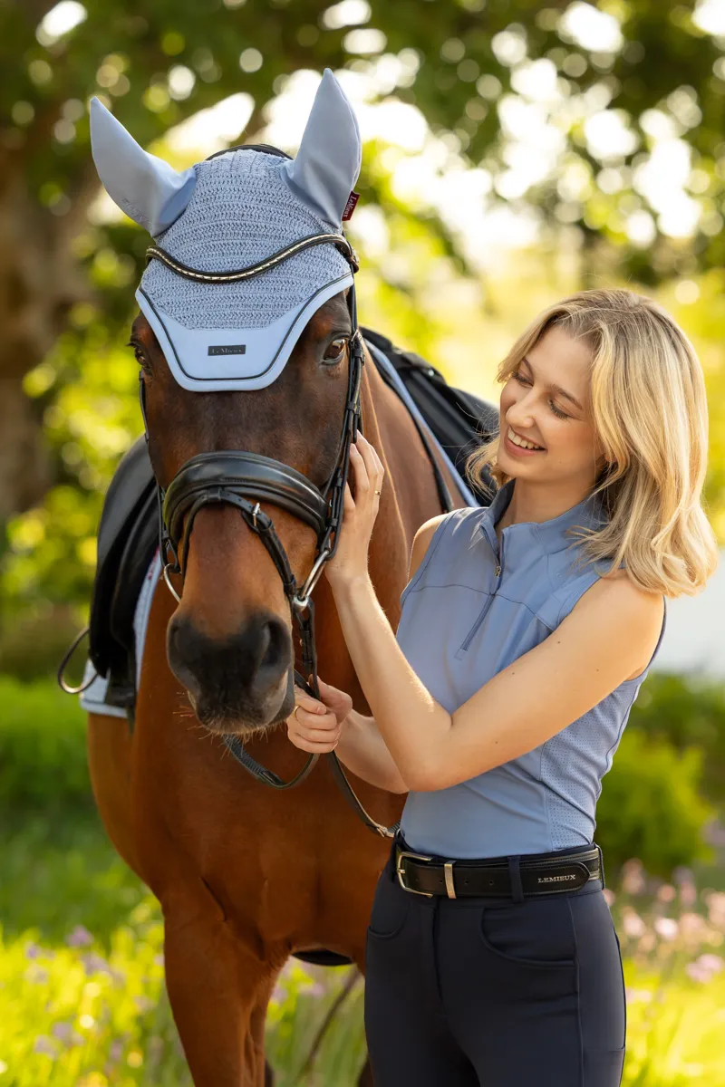 LeMieux Essence Fly Hood - Powder Blue-1