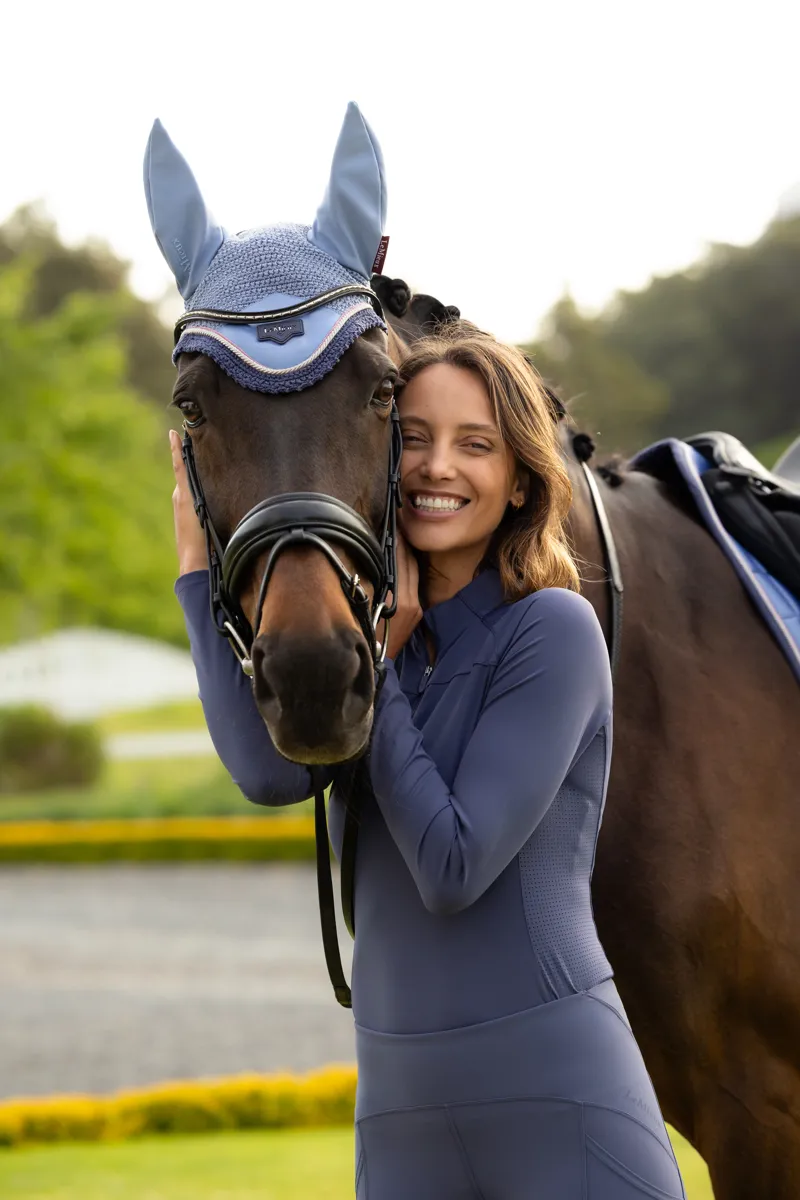 LeMieux Loire Fly Hood - Powder Blue-3