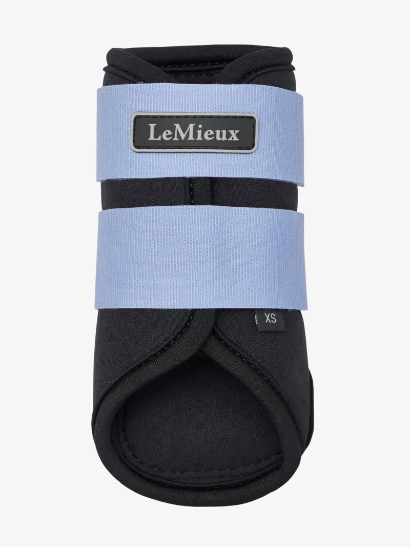 LeMieux Mini Air-Tek Grafter Brushing Boots - Powder Blue-1
