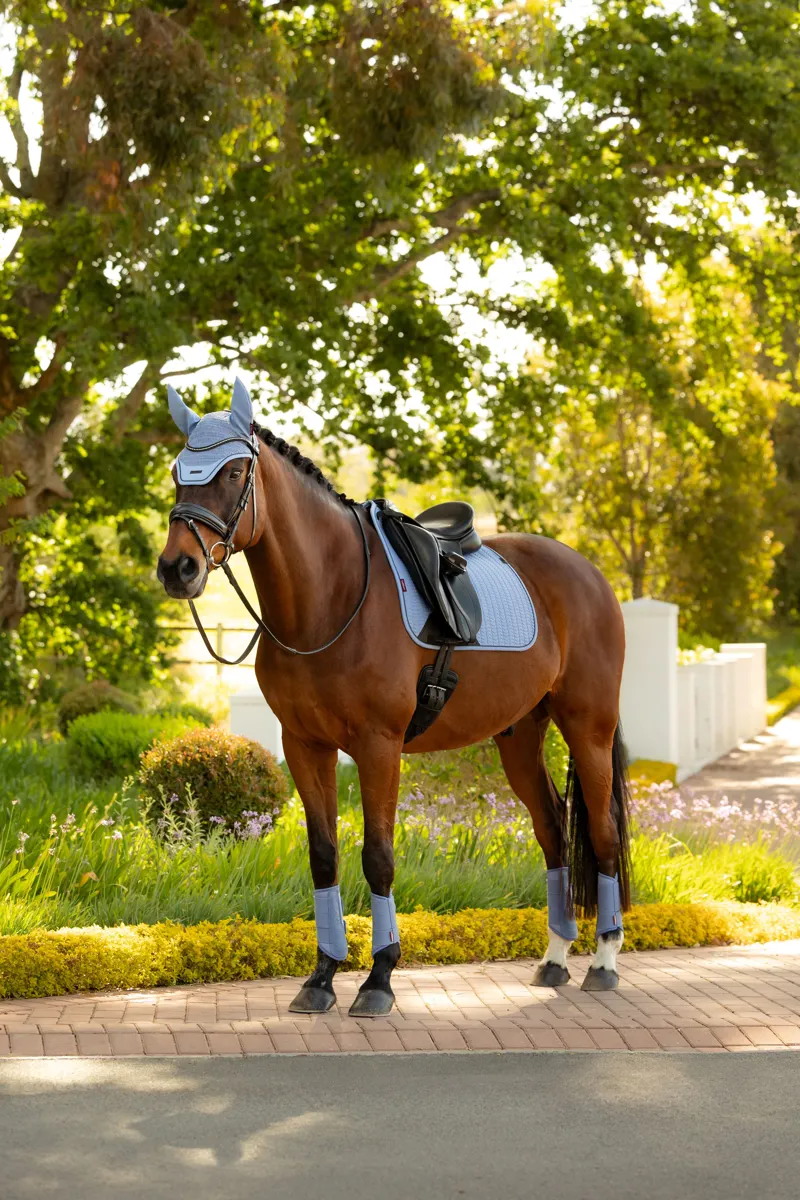 LeMieux Essence Dressage Square - Powder Blue-2