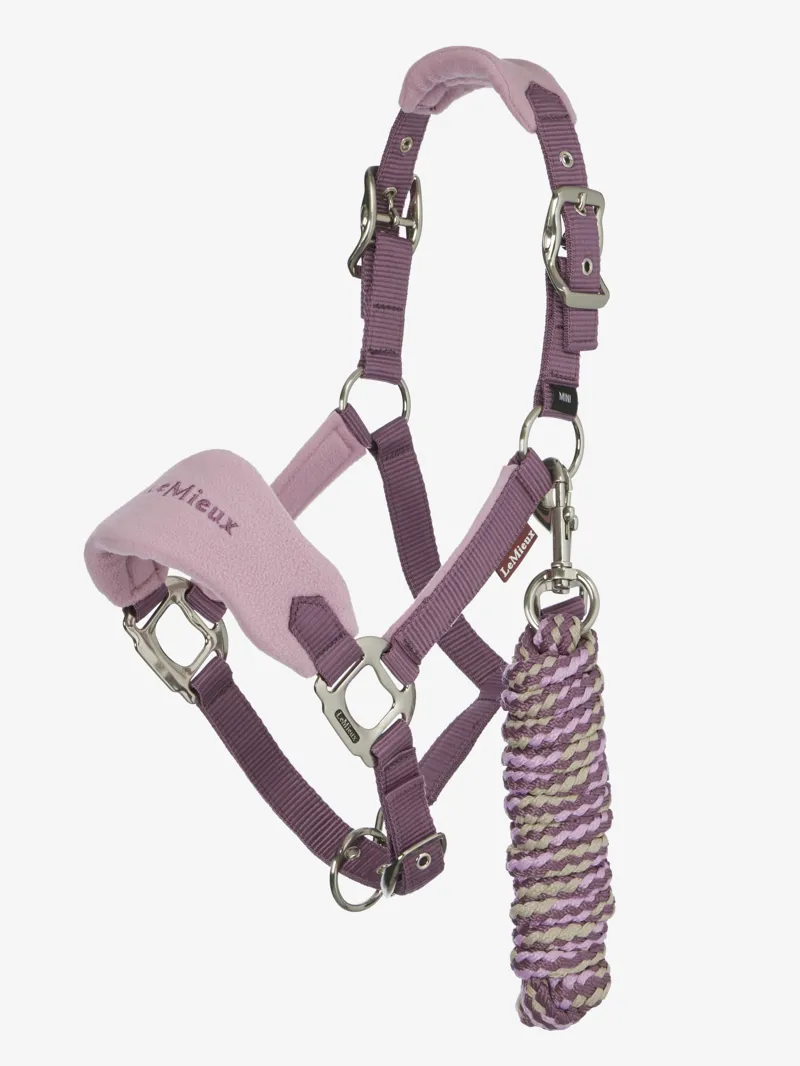 LeMieux Mini Vogue Headcollar Leadrope - Mallow