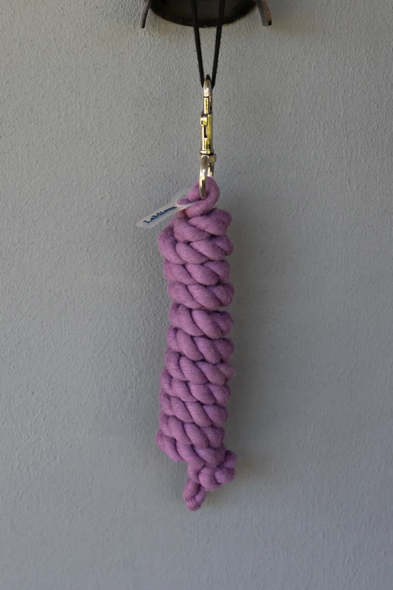 LeMieux Polycotton Leadrope - Mallow-1
