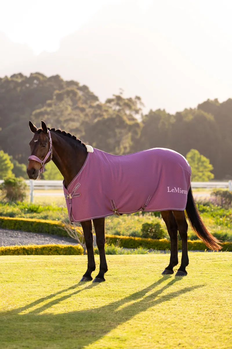 LeMieux Kudos Bamboo Cooler - Mallow-2