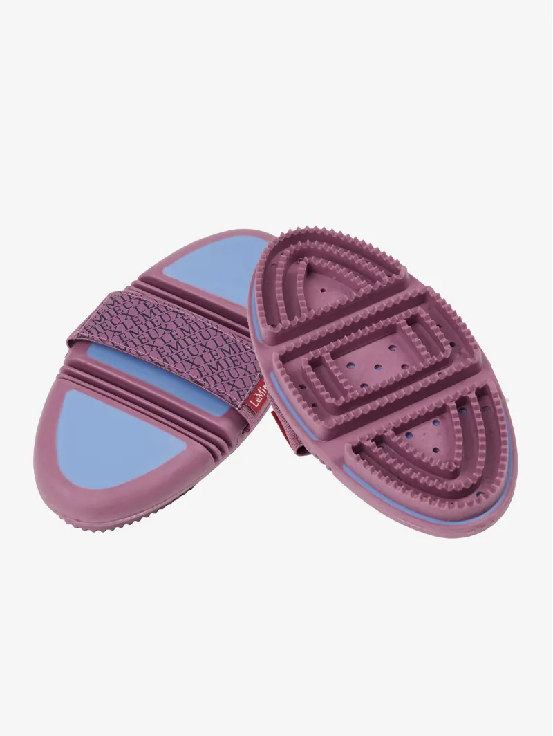 LeMieux Flexi Curry Comb - Powder Blue / Mallow 