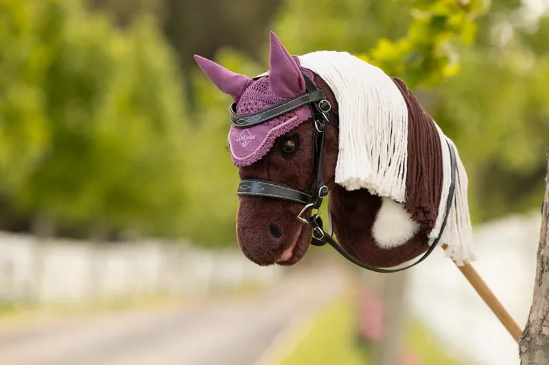 LeMieux Hobby Horse Fly Hood - Mallow-1