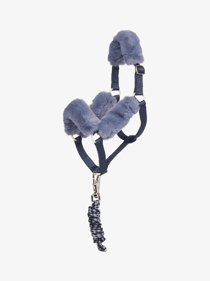 LeMieux Hobby Horse Comfort Headcollar and Leadrope - Navy