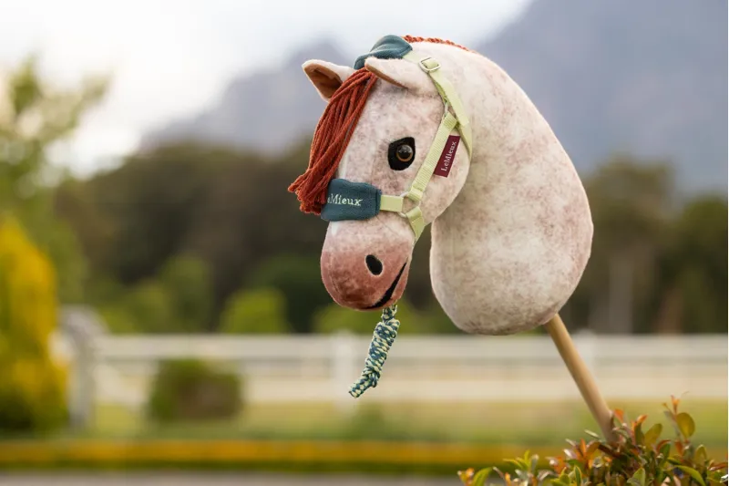 LeMieux Hobby Horse Vogue Headcollar and Leadrope - Macaron-1
