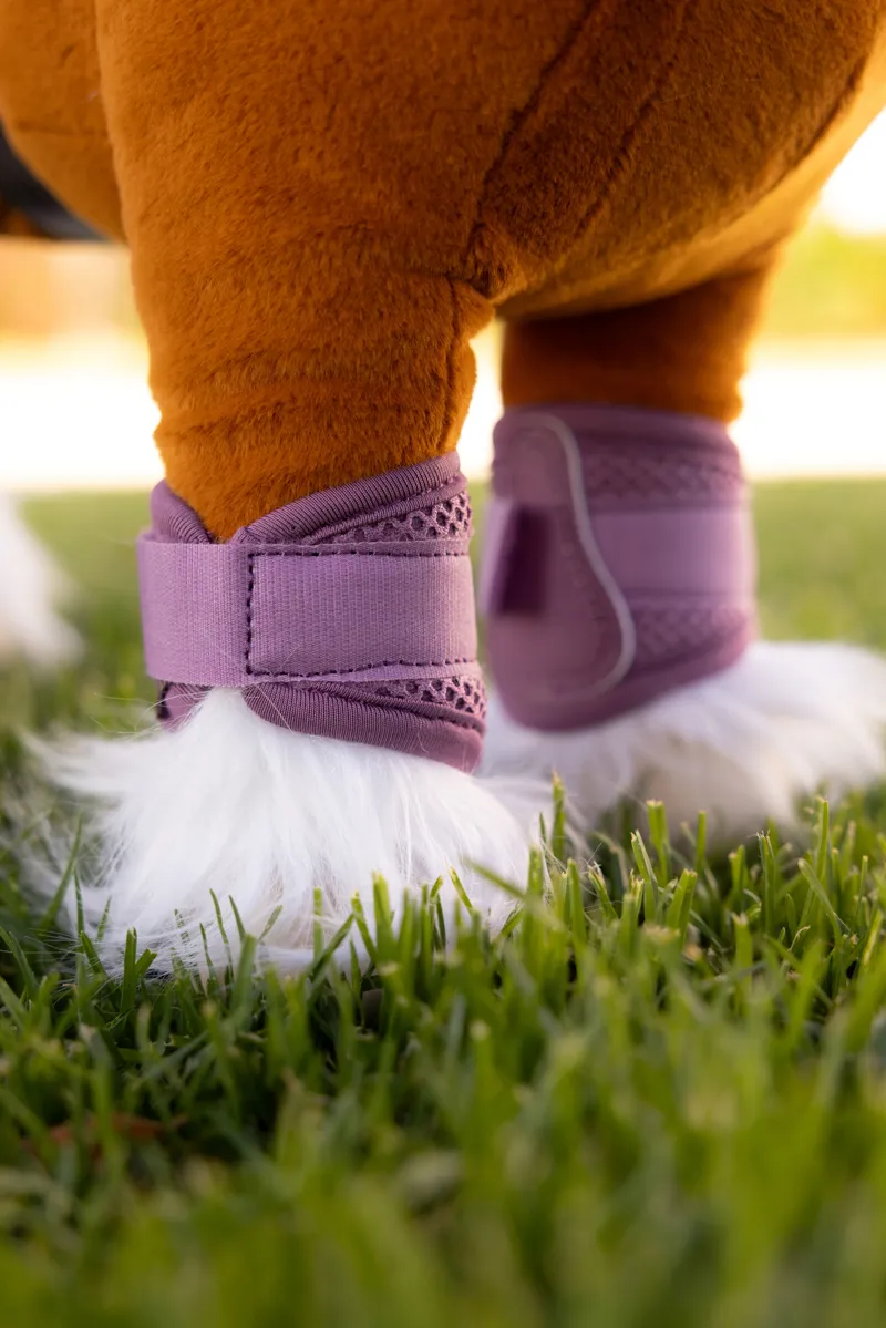 LeMieux Toy Pony Mesh Brushing Boots - Mallow-1