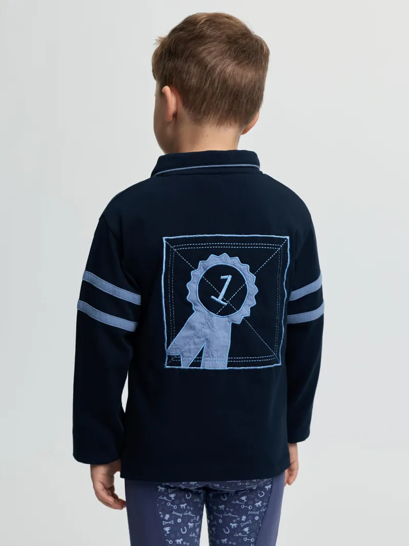 LeMieux Mini Robbie Rugby Shirt - Navy-1