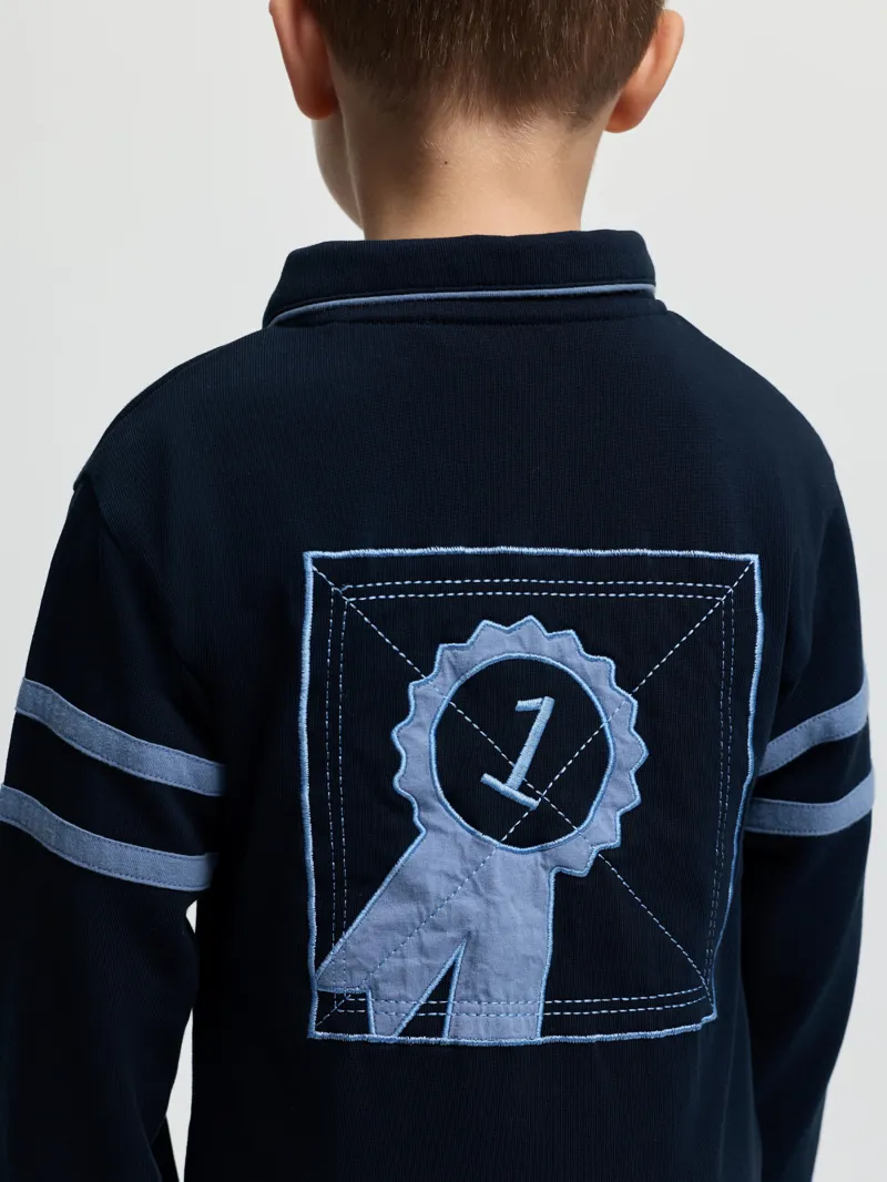 LeMieux Mini Robbie Rugby Shirt - Navy-3