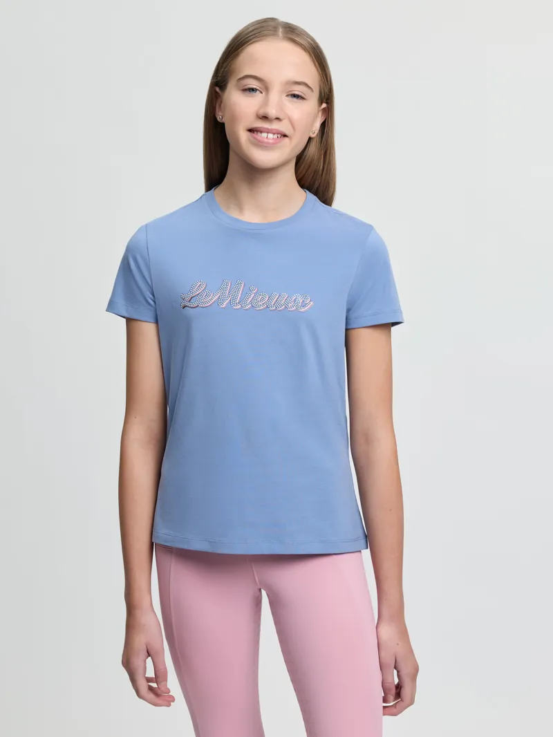 LeMieux Young Rider Arianna T-Shirt - Powder Blue