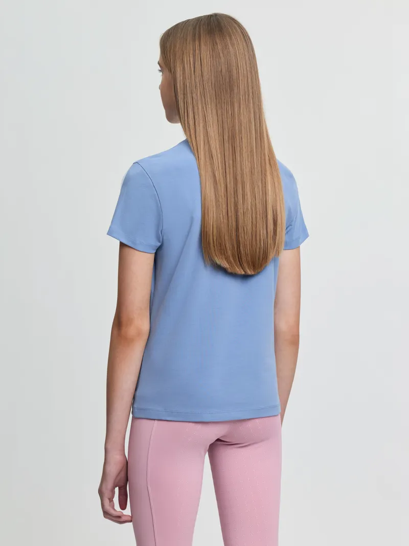 LeMieux Young Rider Arianna T-Shirt - Powder Blue-1