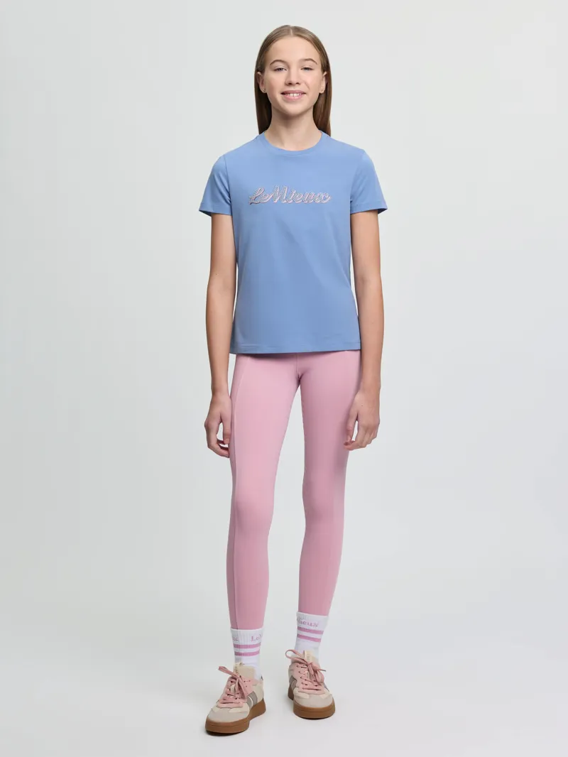 LeMieux Young Rider Arianna T-Shirt - Powder Blue-2