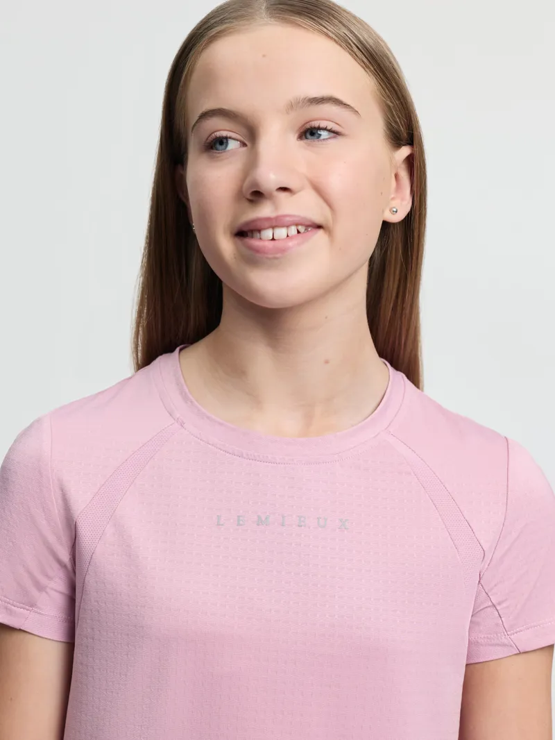 LeMieux Young Rider Sports T-Shirt - Fondant-2