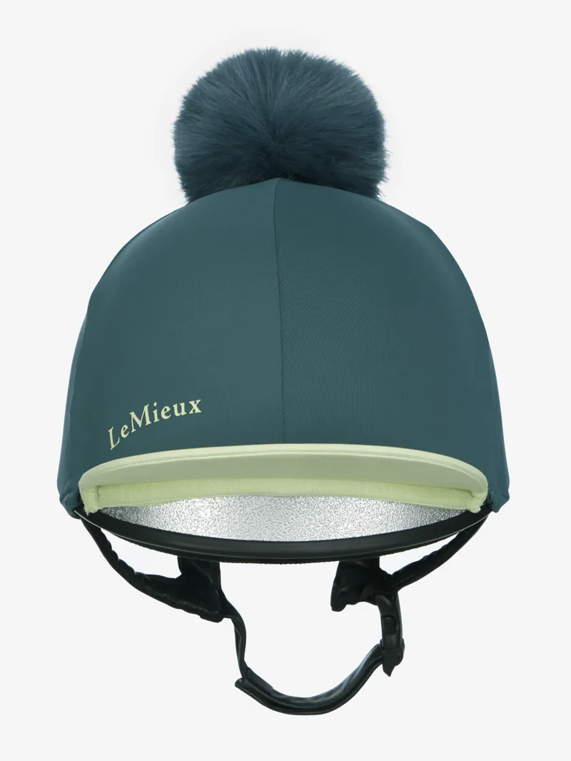 LeMieux Classique Pom Hat Silk - Jungle-1