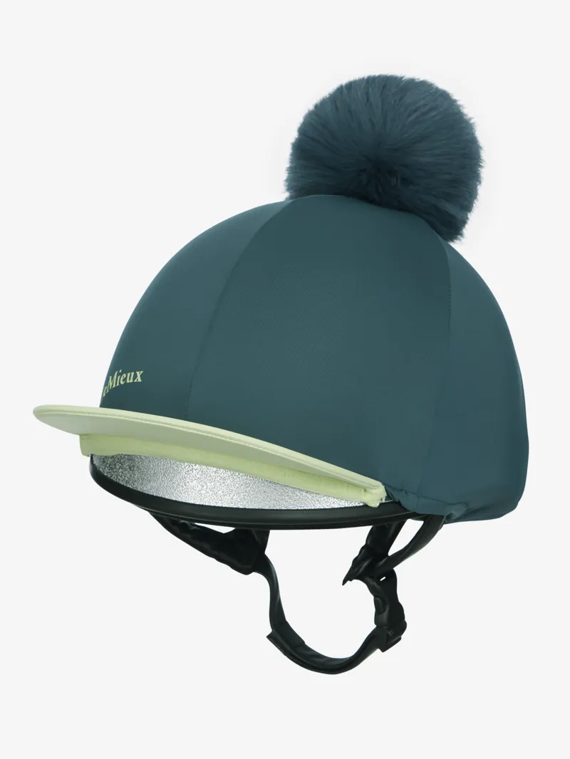 LeMieux Classique Pom Hat Silk - Jungle-2