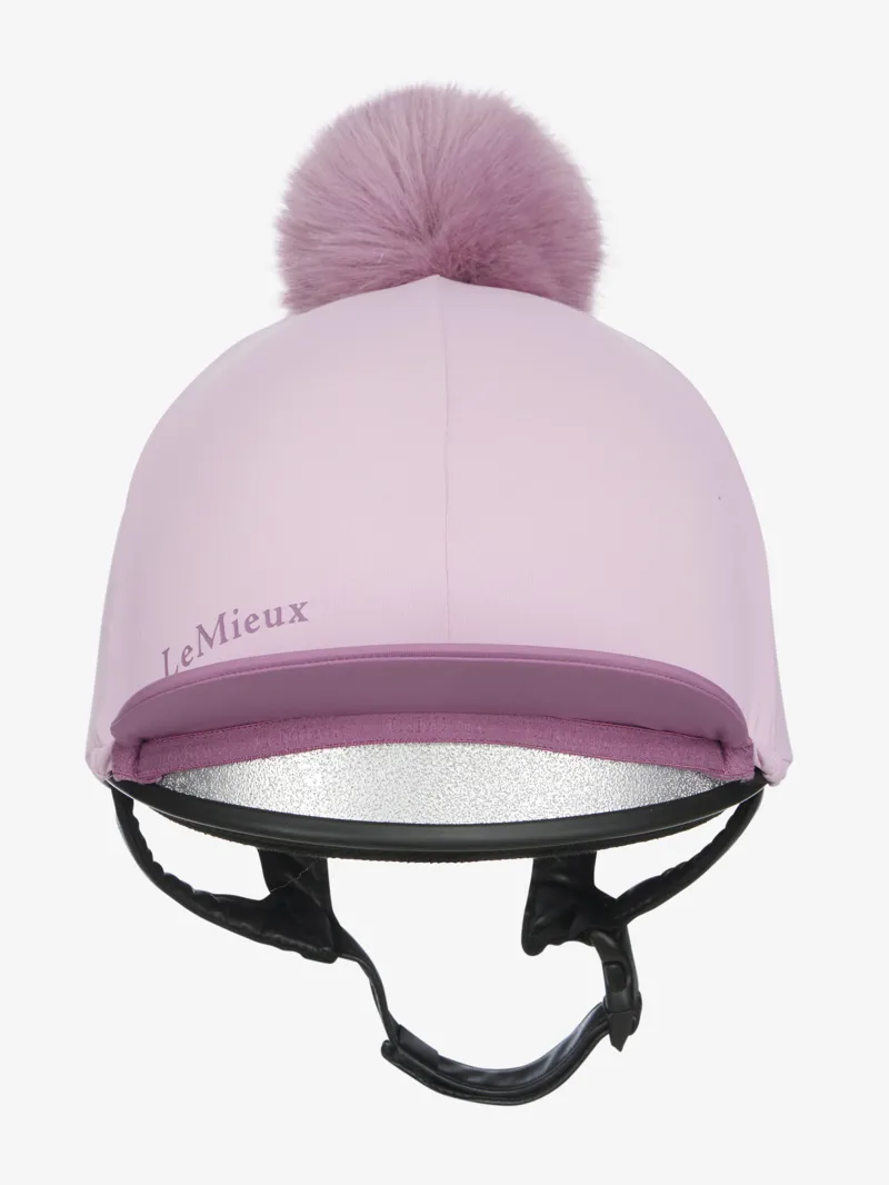 LeMieux Classique Pom Hat Silk - Fondant-1