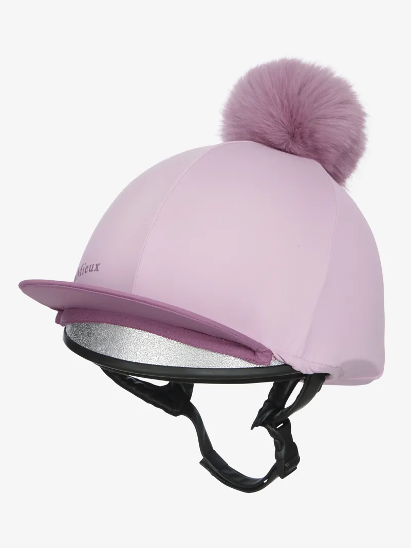 LeMieux Classique Pom Hat Silk - Fondant-2