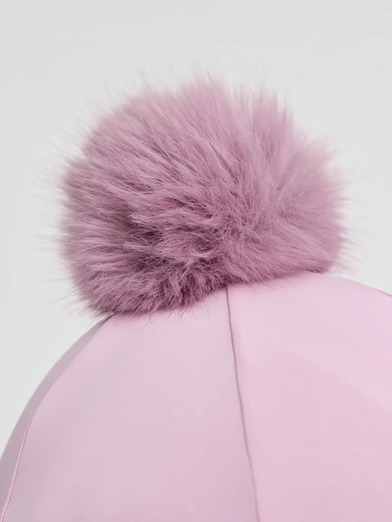 LeMieux Classique Pom Hat Silk - Fondant-6