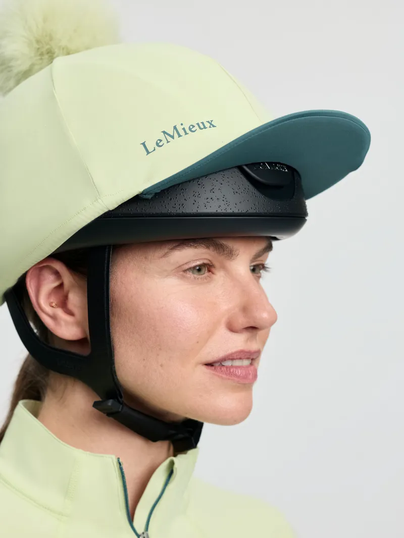 LeMieux Classique Pom Hat Silk - Macaron-4