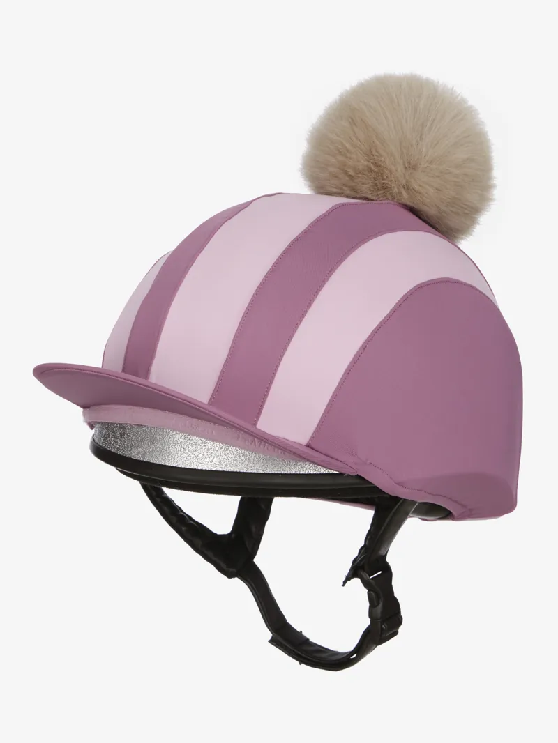 LeMieux Tempo Pom Hat Silk - Mallow-2